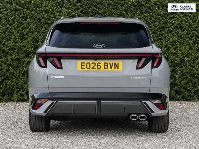 Hyundai TUCSON 1.6T N Line S SUV 5dr Petrol Hybrid Auto Euro 6 (s/s) (239 ps) Grey
