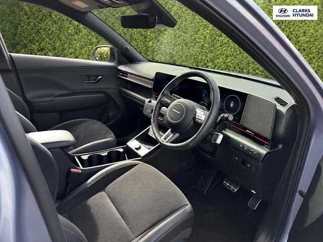 Hyundai KONA 1.6 h-GDi N Line S SUV 5dr Petrol Hybrid DCT Euro 6 (s/s) (138 ps) Blue