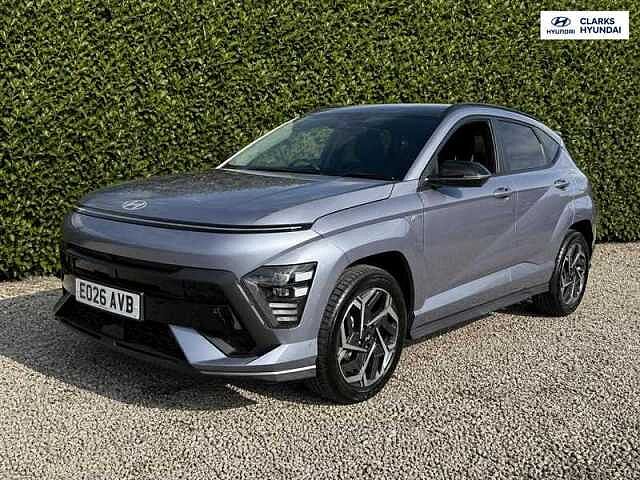 Hyundai KONA 1.6 h-GDi N Line S SUV 5dr Petrol Hybrid DCT Euro 6 (s/s) (138 ps) Blue