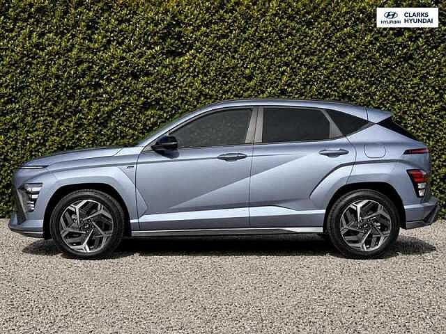 Hyundai KONA 1.6 h-GDi N Line S SUV 5dr Petrol Hybrid DCT Euro 6 (s/s) (138 ps) Blue
