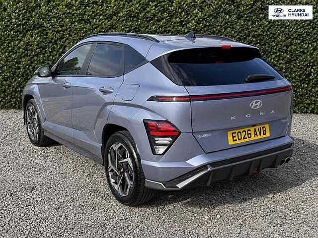 Hyundai KONA 1.6 h-GDi N Line S SUV 5dr Petrol Hybrid DCT Euro 6 (s/s) (138 ps) Blue
