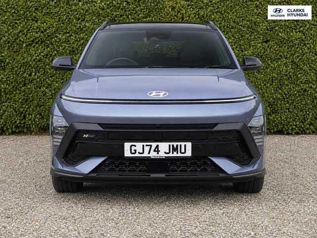 Hyundai KONA 1.6 h-GDi N Line S SUV 5dr Petrol Hybrid DCT Euro 6 (s/s) (141 ps) Blue
