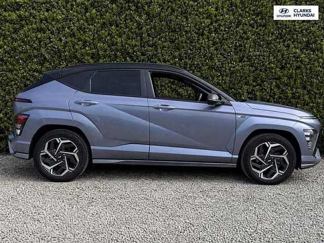 Hyundai KONA 1.6 h-GDi N Line S SUV 5dr Petrol Hybrid DCT Euro 6 (s/s) (141 ps) Blue